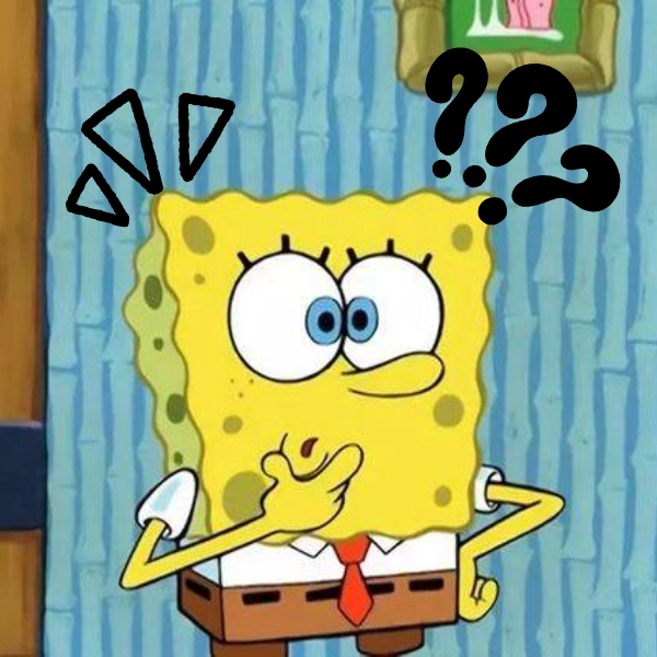 SpongeBob Confused